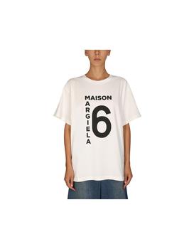 马丁马吉拉香水口红, MM6 | Crewneck T-Shirt商品图片 6.5折