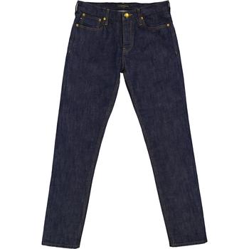 推荐Emporio Armani Mens Blue Straight-leg Jeans, Waist Size 34商品