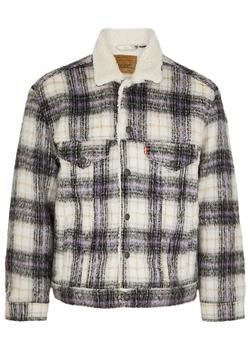 李维斯外套, Levi's | Checked flannel trucker jacket商品图片 满$1享9折, 满折