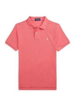 Ralph Lauren | Lauren Childrenswear Boys 8 20 The Iconic Mesh Polo Shirt,商家Belk,价格¥188
