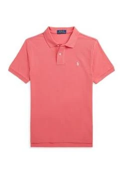 推荐Lauren Childrenswear Boys 8 20 The Iconic Mesh Polo Shirt商品