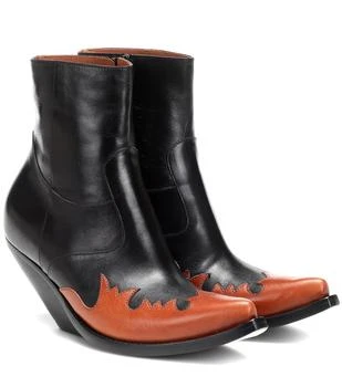 推荐Leather ankle boots商品