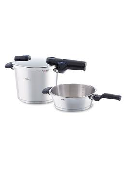 商品Fissler | Vitaquick® Pressure Cooker & Pressure Skillet Set,商家Saks Fifth Avenue,价格¥2869图片