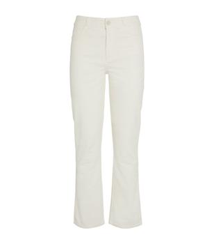 Paige, Paige | Corduroy Cindy High-Rise Straight Jeans商品图片 