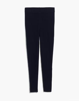 Madewell | (Re)sourced Cashmere High-Rise Sweater Leggings商品图片,6折×额外8折, 额外八折
