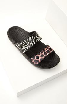 crocs, Crocs | Women's Animal Remix Slide Sandals商品图片 