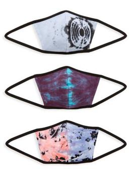 推荐3-Pack Tie-Dye Face Mask Set商品