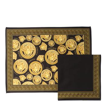 商品Versace | Versace Medusa Amplified Placemat And Napkin Set,商家Italist,价格¥2460图片