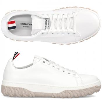 thom browne鞋, Thom Browne | Thom Browne 男士白色运动鞋 MFD231A-05584-100商品图片 独家减免邮费