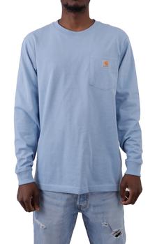美国卡哈特, Carhartt | (K126) L/S Workwear Pocket Shirt - Alpine Blue Heather商品图片 