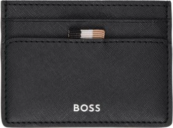 Hugo Boss | Black Leather Card Holder,商家Ssense US,价格¥551