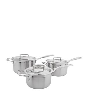 商品Stainless Steel Saucepans (Set of 3),商家Harrods,价格¥2921图片