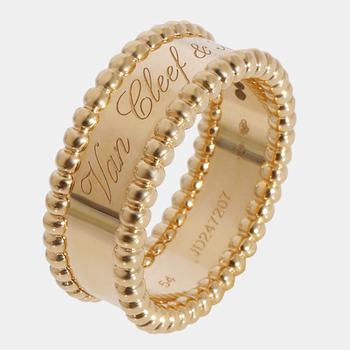 Van Cleef & Arpels, [二手商品] Van Cleef & Arpels | Van Cleef & Arpels Perlee Ring in 18k Yellow Gold商品图片 