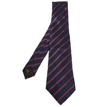 lv丝巾, [二手商品] Louis Vuitton | Louis Vuitton Blue & Red Diagonal Striped Silk Tie商品图片 6.5折