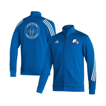 Men's Blue Quebec Nordiques Team Classics Full-Zip Track Jacket,价格$79.99