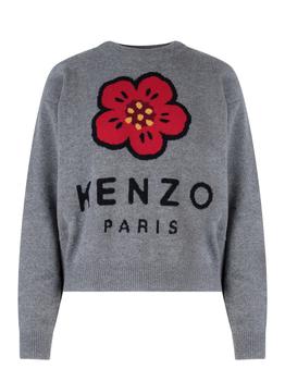 Kenzo | Kenzo Boke Flower Crewneck Knitted Jumper商品图片,6.7折, 满1件减$8, 满一件减$8