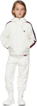 时尚moncler kids女装, Moncler | Kids White Fridan Jacket商品图片 