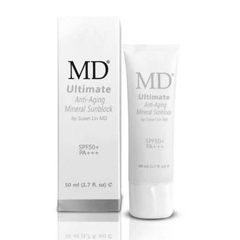 推荐MD® Ultimate Anti-Aging Mineral Sunblock SPF 50 - 1.7 Fl. Oz 50 ML商品