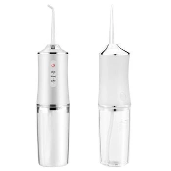 Vysn | Cordless Oral Irrigator Water Flosser w/ 3 Modes, 4 Nozzles, & Detachable Water Tank for Travel,商家Premium Outlets,价格¥265