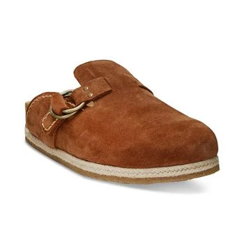 Ralph Lauren | Men's Turbach Shearling-Lined Suede Slip-On Clogs 