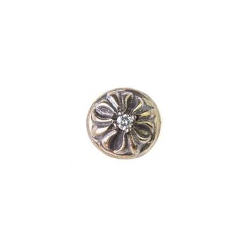 Chrome Hearts | Chrome Hearts Stud Crossball Diamond Silver,商家NOBLEMARS,价格¥7447