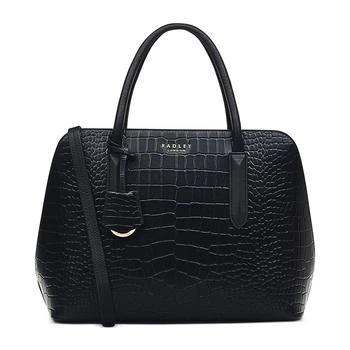 Radley | Women's Liverpool Street 2.0 Faux Croc - Medium Zip Top Satchel 