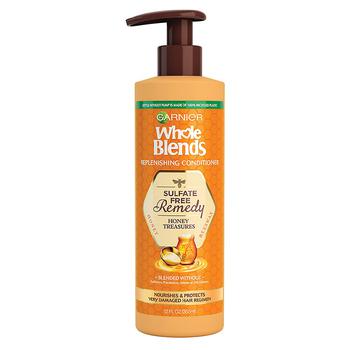 Garnier Whole Blends, Garnier Whole Blends | Sulfate Free Remedy Honey Treasures Conditioner for Dry Hair商品图片 独家减免邮费