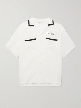 Celine | CELINE 男士白色短袖衬衫 2C5168-52C-010W商品图片,满$100享9.5折, 满折
