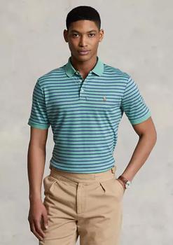推荐Classic Fit Striped Soft Cotton Polo Shirt商品