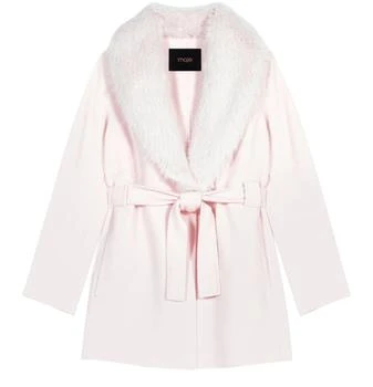 Maje | Belted short coat,商家24S Paris,价格¥4886