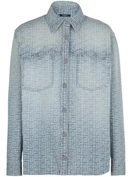 Balmain | OVERSHIRT IN DENIM,商家Boutiques Premium,价格¥5354