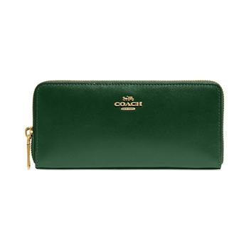Coach | Smooth Leather Slim Accordion Zip Wallet商品图片,