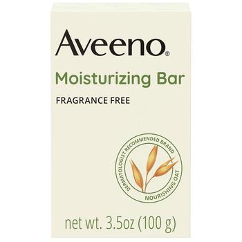 Aveeno | Gentle Moisturizing Bar, Facial Cleanser For Dry Skin Fragrance-Free商品图片,满$40享8折, 满折