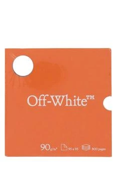 Off-White | Off-White Meteor Cut-Out Logo Detailed Notebook,商家Cettire,价格¥374