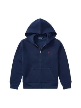 推荐Ralph Lauren Kids Logo Embroidered Hooded Jacket商品