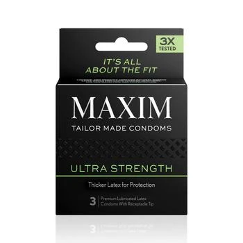 MAXIM | Maxim Ultra Strength Condoms 3PK,商家Verishop,价格¥40