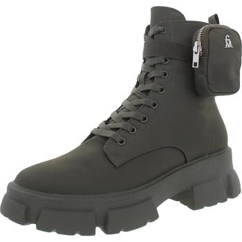 Steve Madden | Steve Madden Mens Thora Ankle Lug Sole Combat & Lace-up Boots商品图片,6.9折, 独家减免邮费