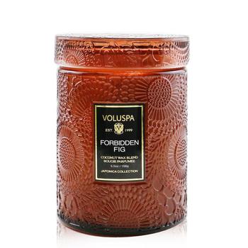 Voluspa | Voluspa 小浮雕杯香薰蜡烛 - 禁忌无花果 156g/5.5oz商品图片,