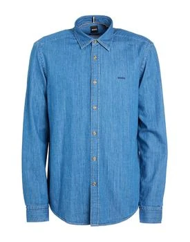 Hugo Boss | Denim shirt,商家YOOX,价格¥1317