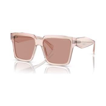 Prada | Women's Low Bridge Fit Sunglasses, PR 24ZSF商品图片,第2件5折, 满免