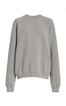 推荐Les Tien - Women's Classic Fleece Classic Raglan-Sleeve Cotton Sweatshirt - Grey - XXS - Moda Operandi商品