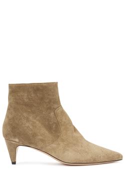 推荐Derst 60 taupe suede ankle boots商品