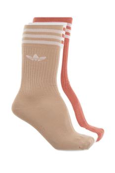 推荐Adidas Stripe-Detailed Pack Of Three Socks商品
