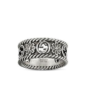 商品Sterling Silver Interlocking G Ring图片