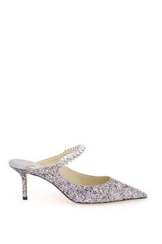 Jimmy Choo | bing 65 glitter mules,商家Coltorti Boutique,价格¥3295