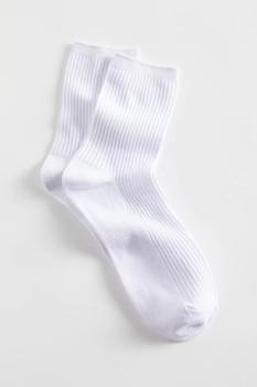 推荐Basic Ribbed Crew Sock商品