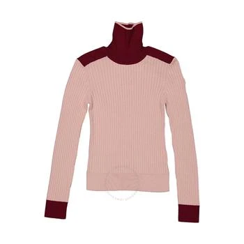 推荐Kids Pink Two-Toned High-Neck Jumper商品