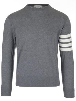 Thom Browne | Thom Browne 4-Bar Knitted Sweater商品图片,5.9折