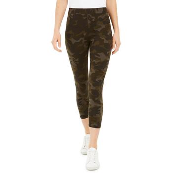 Style & Co | Women's Printed Capri Leggings, Created for Macy's商品图片,独家减免邮费