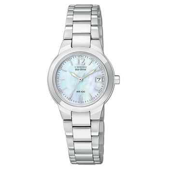 西铁城女表, Citizen | Women's Eco-Drive Sport Stainless Steel Bracelet Watch 26mm EW1670-59D商品图片 9折